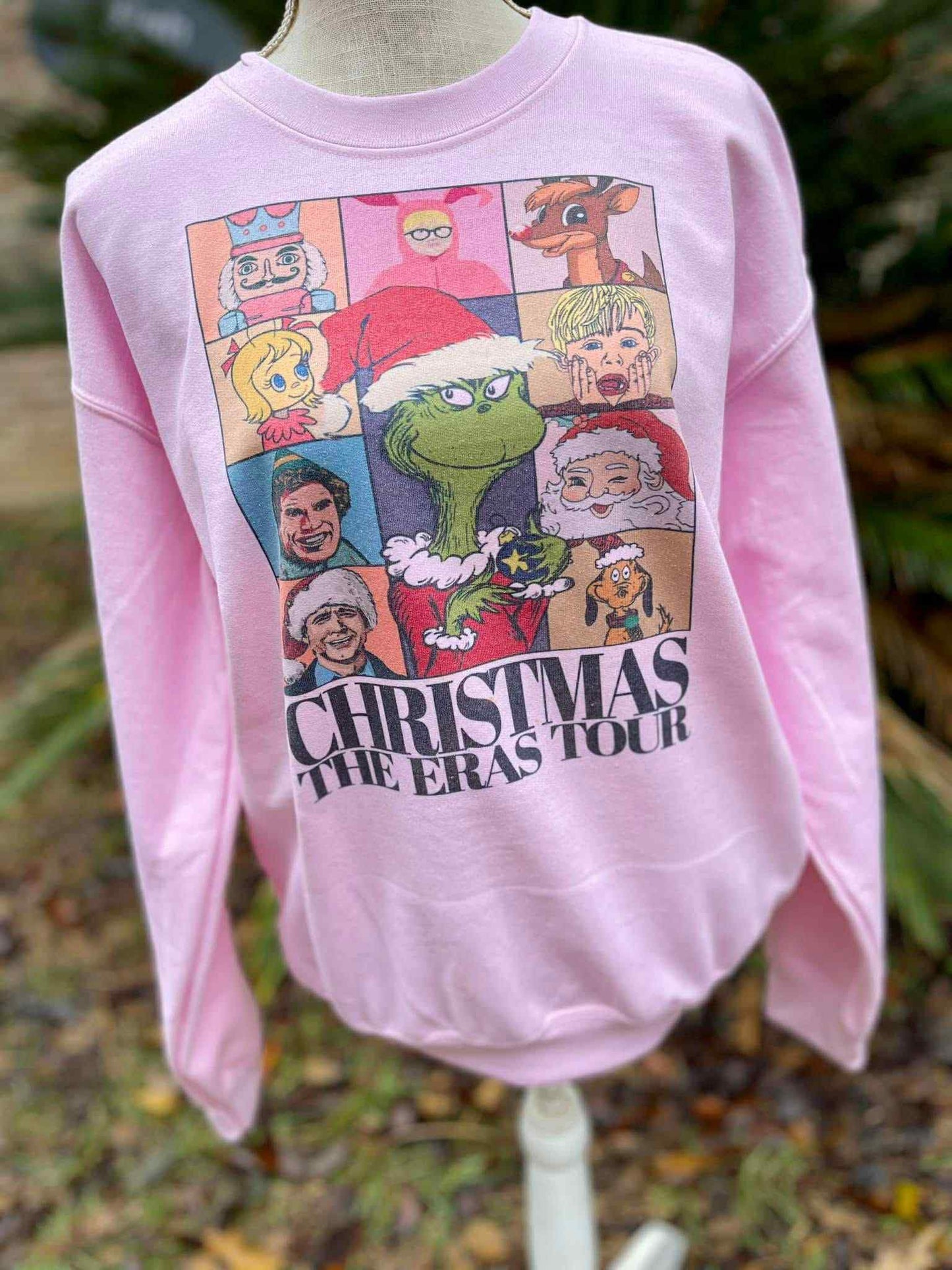 Christmas Tour Bleached tee