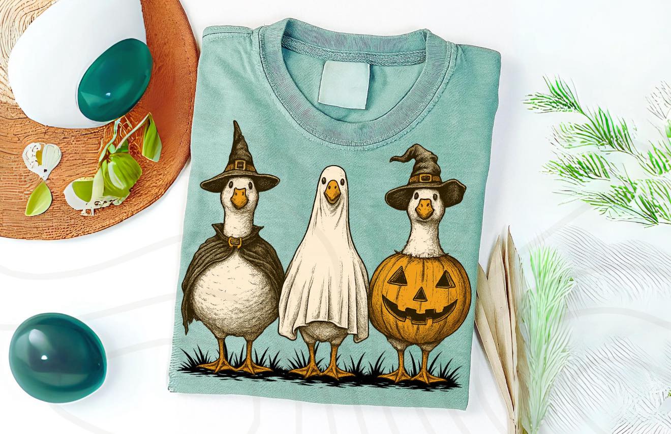 Halloween Geese tee