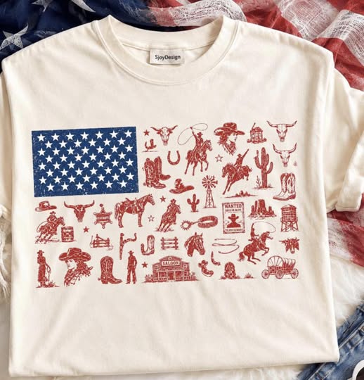 Western Things Flag Tee