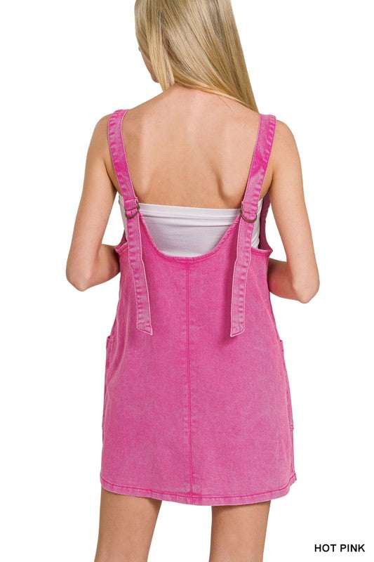 Denim Overall Dress