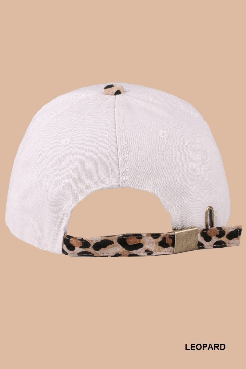 LA Leopard Hat