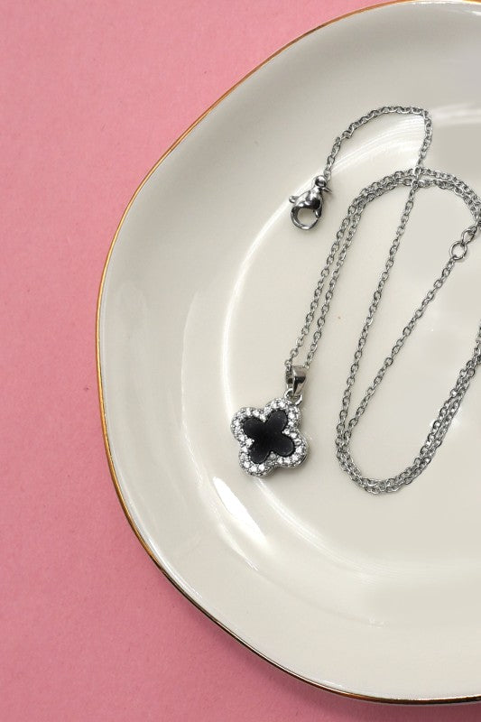 18K Clover Necklace