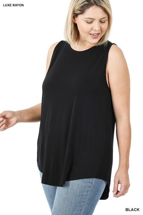 Plus Size Tank Top (Available in 2 colors)