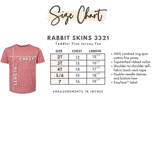 Rabbit Skins Toddler Tee