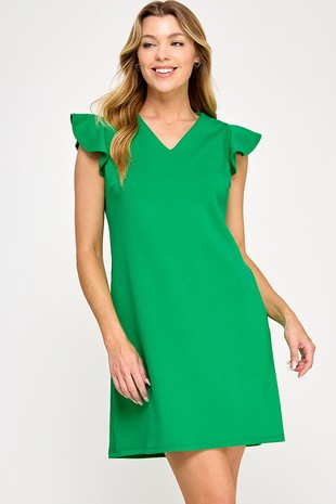 V Neck Dress