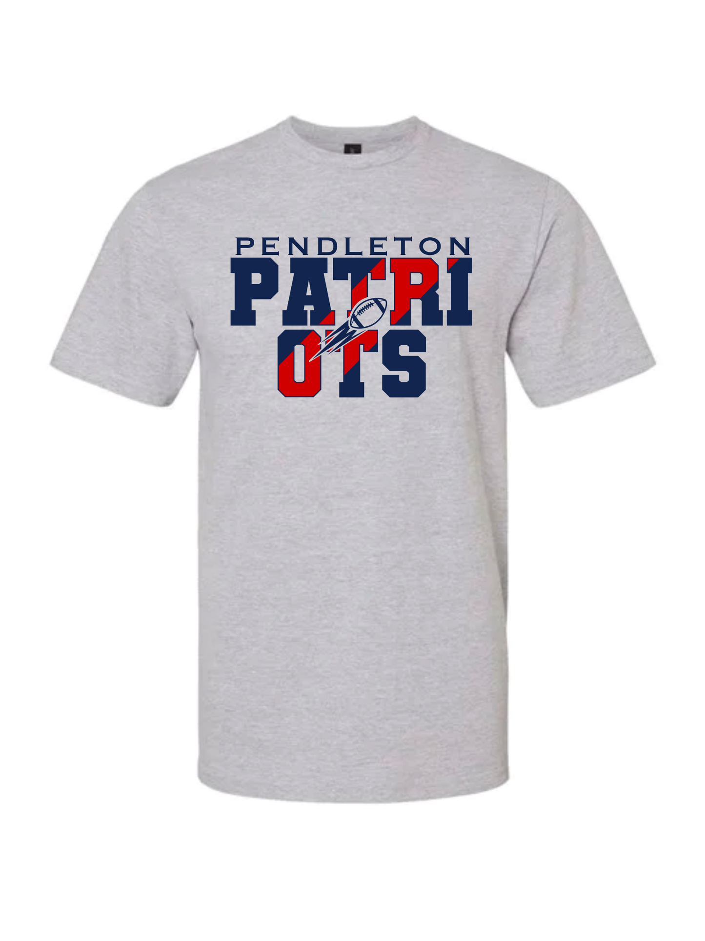 Pendleton Patriots on Gray Tee