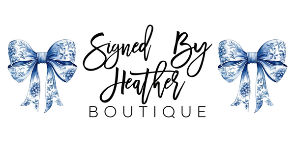 Signed by Heather Boutique logo