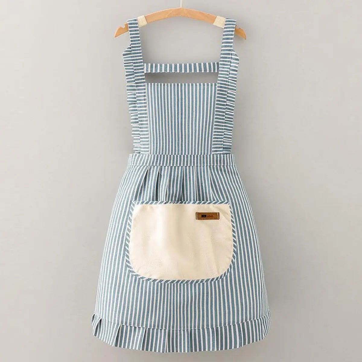 Stripe Cooking Linen Aprons with Pockets (Available in 2 Colors)