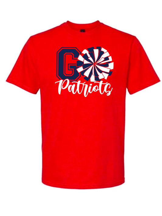 Go Patriots on Red - #13