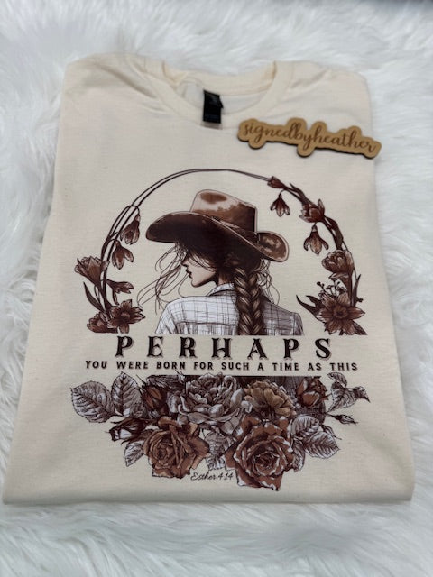 Perhaps Cowgirl Graphic Tee