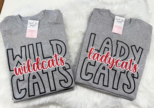Ladycats/Wildcats Tee
