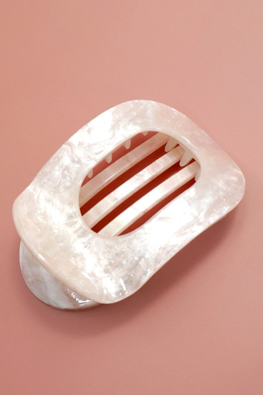Flat Oval Claw Clip