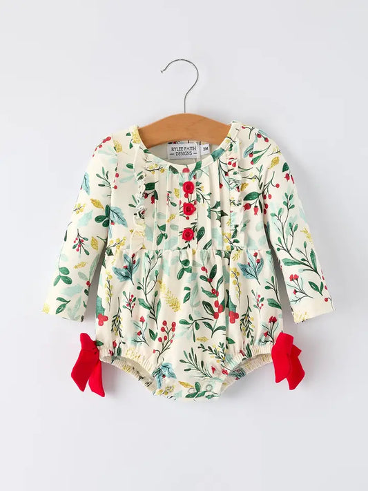 Baby Girls Christmas Romper