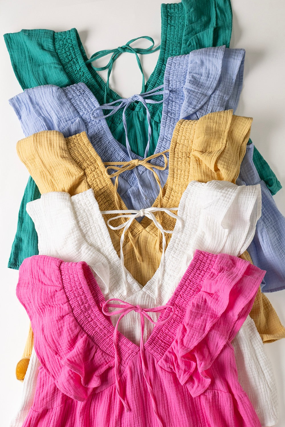 Soft Breeze Ruffle Top