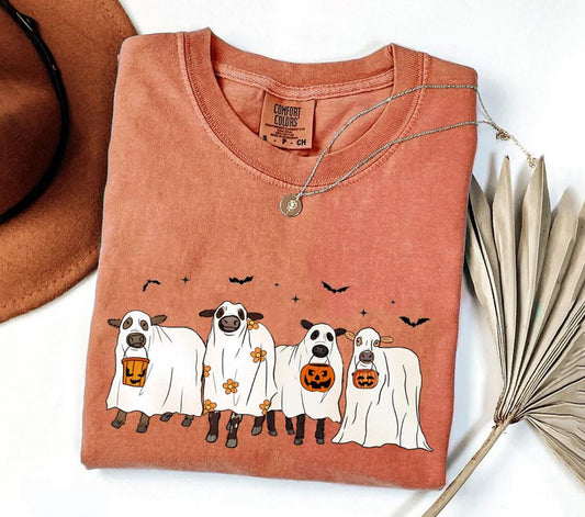 Spooky Cows tee