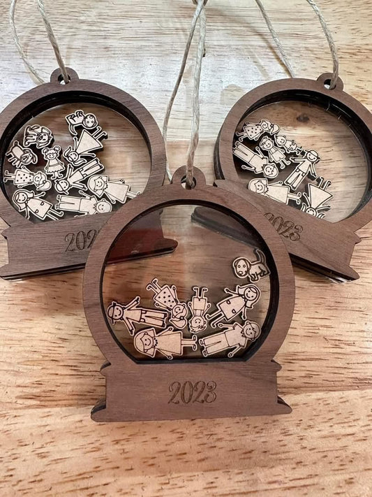 Custom Globe Ornament