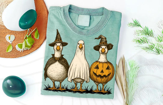 Halloween Geese tee