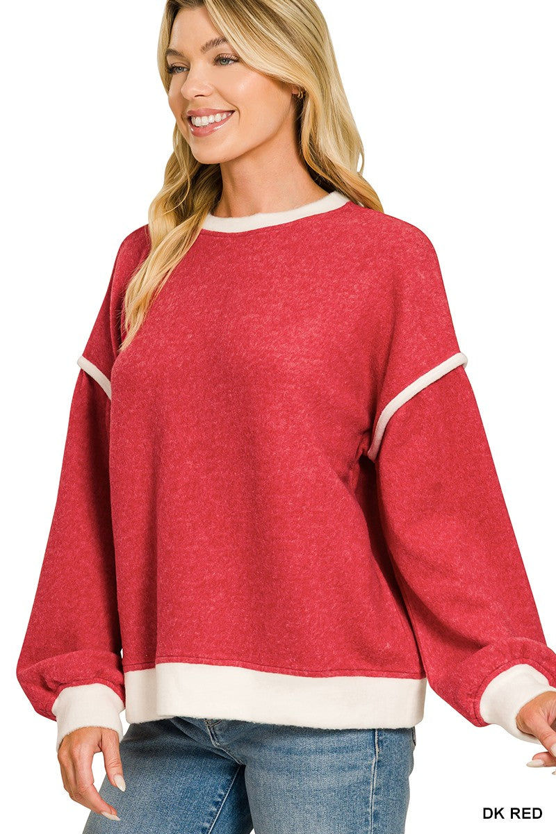 Cranberry Crush Sweater