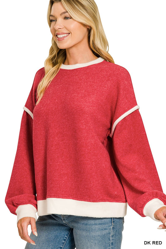 Cranberry Crush Sweater