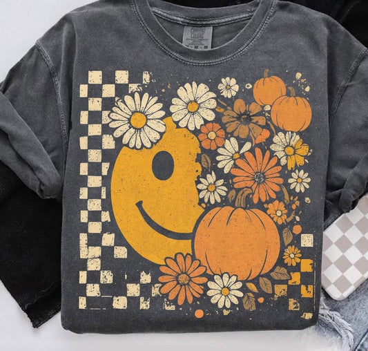 Smiley Pumpkin Tee