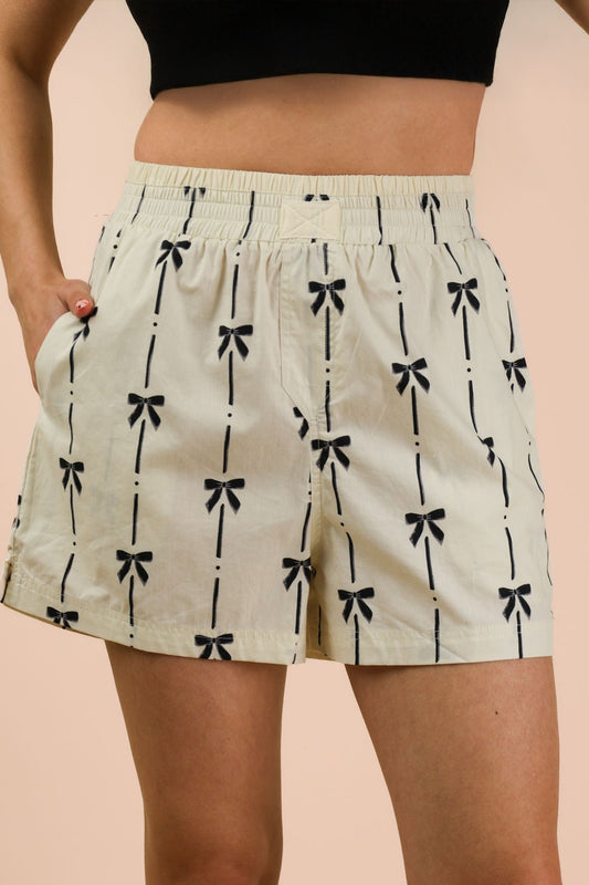 Bow Babe Lounge Shorts