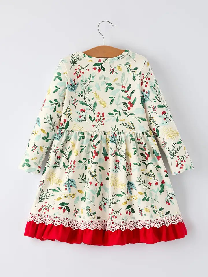 Girls Christmas Dress With Pockets