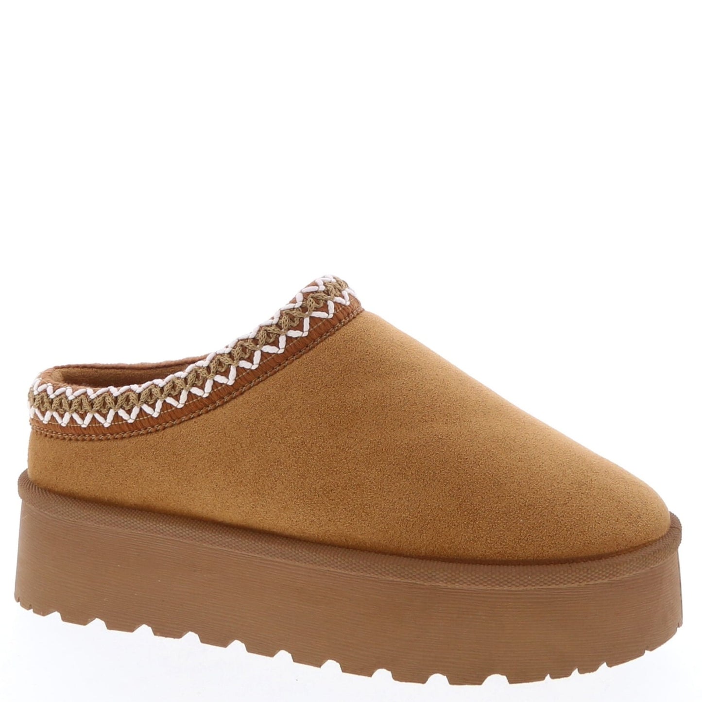 Sherpa Lined Faux Suede Clogs