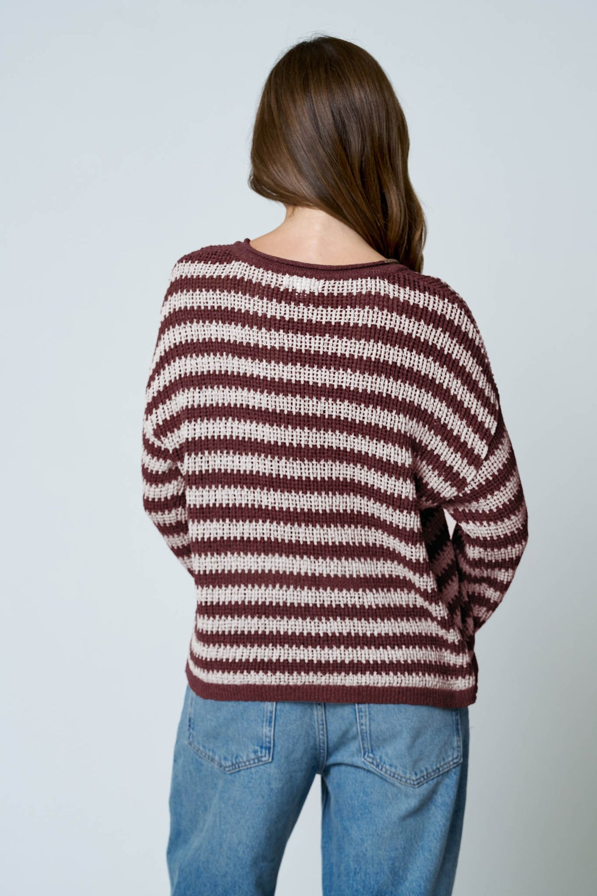 Burgundy Babe Sweater