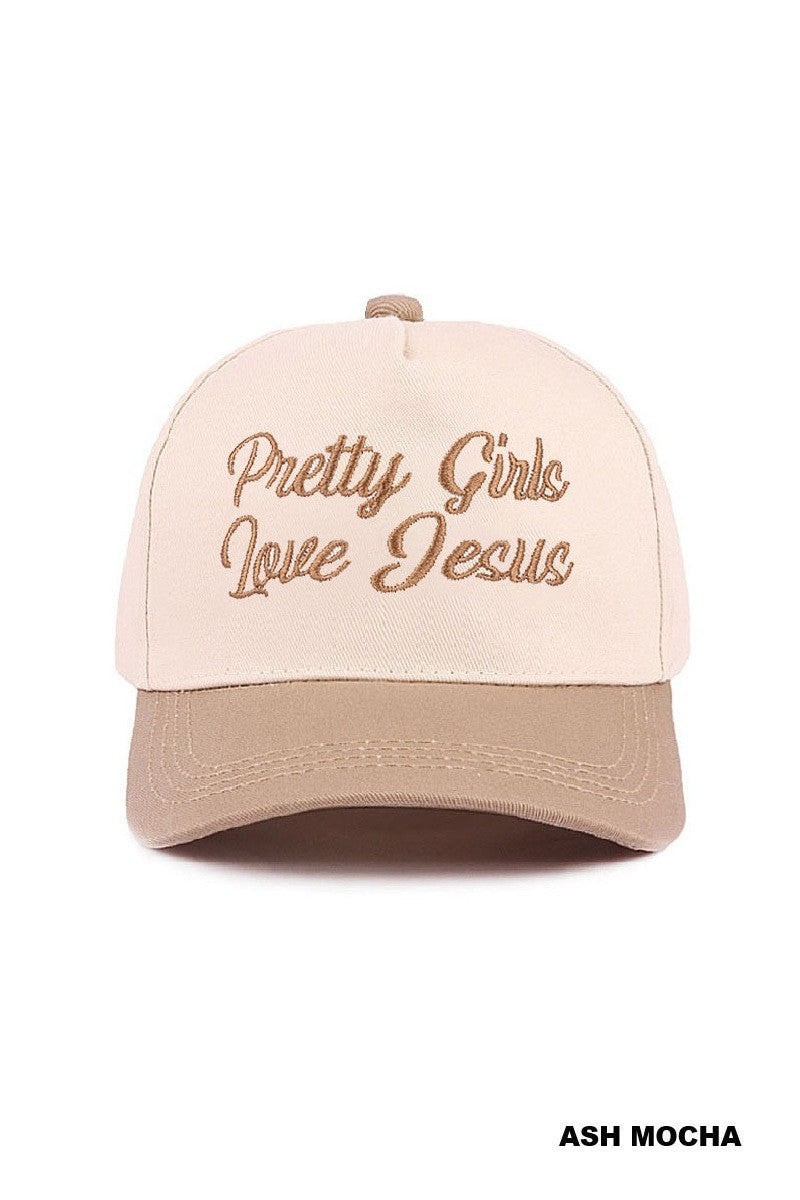 Pretty Girls Love Jesus Hat