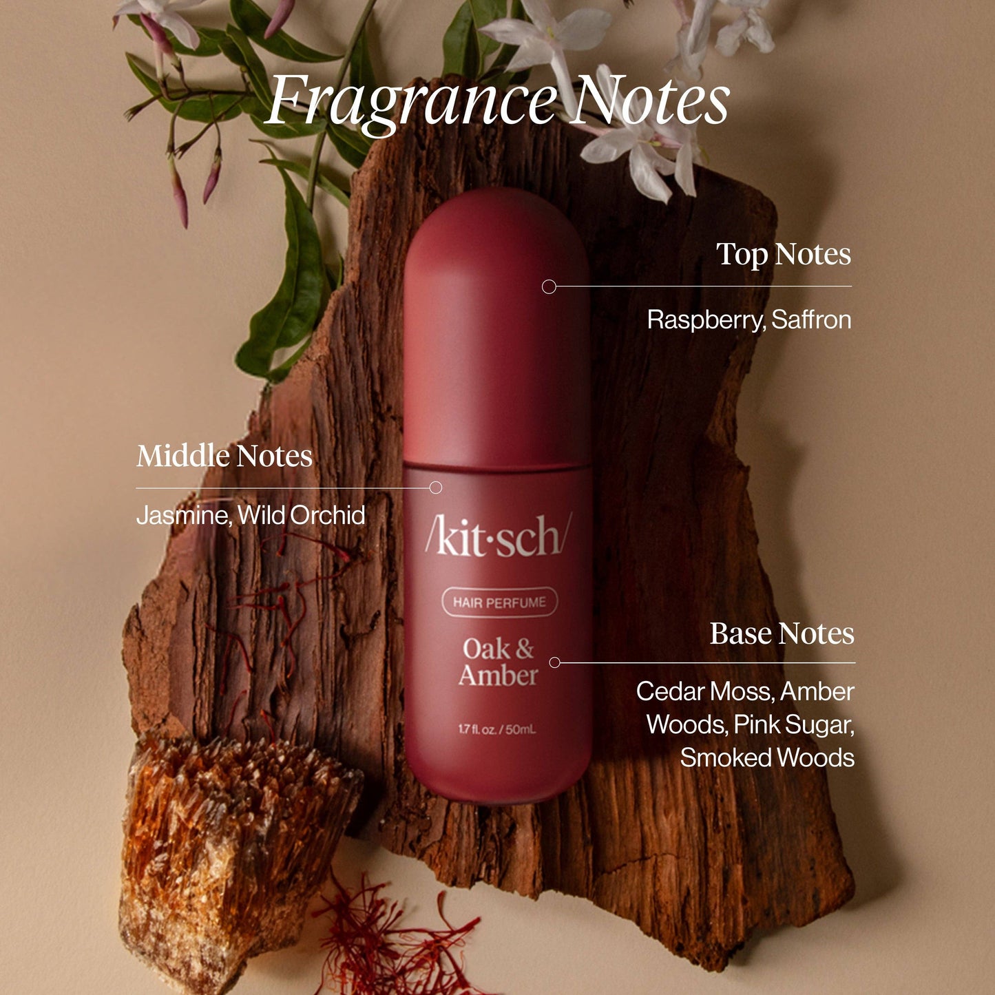 Oak & Amber Hair/Body Perfume