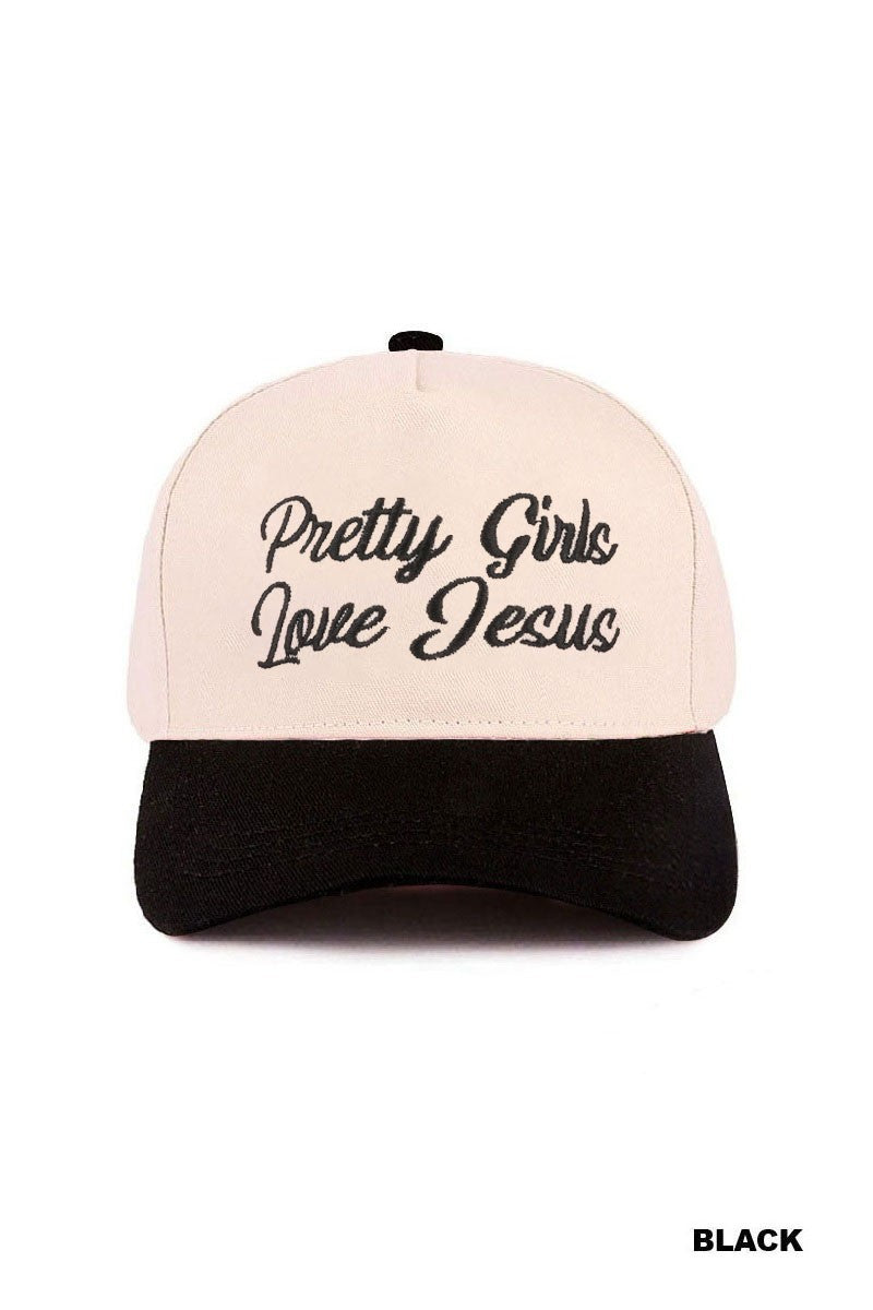 Pretty Girls Love Jesus Hat
