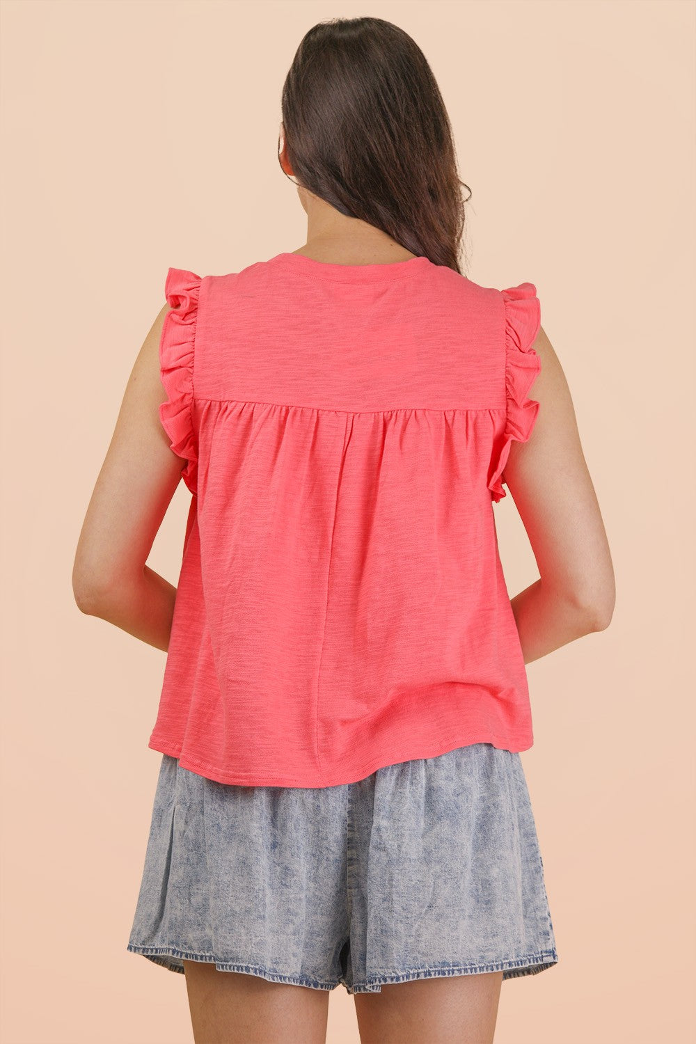 Baby Doll Ruffle Top