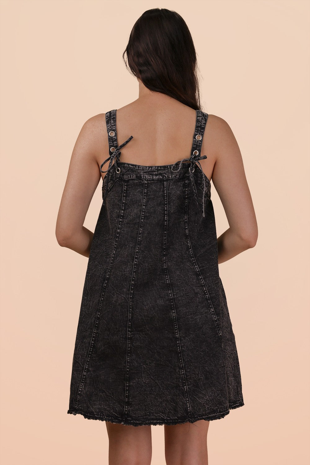 Black Beauty Denim Dress