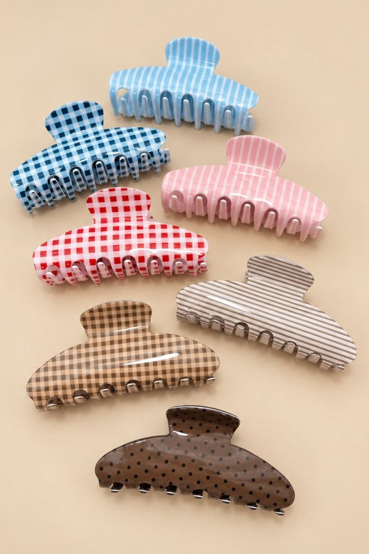 Oval Claw Clips