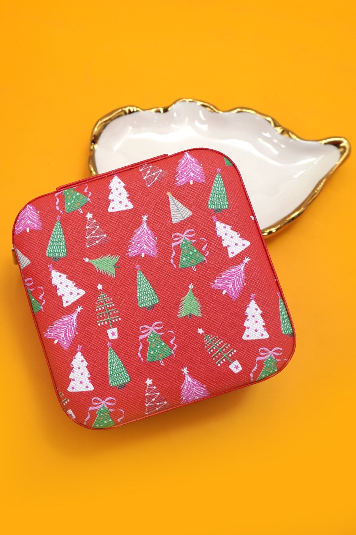 Christmas Travel Jewelry Box