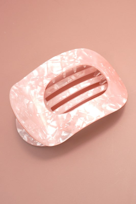 Flat Oval Claw Clip