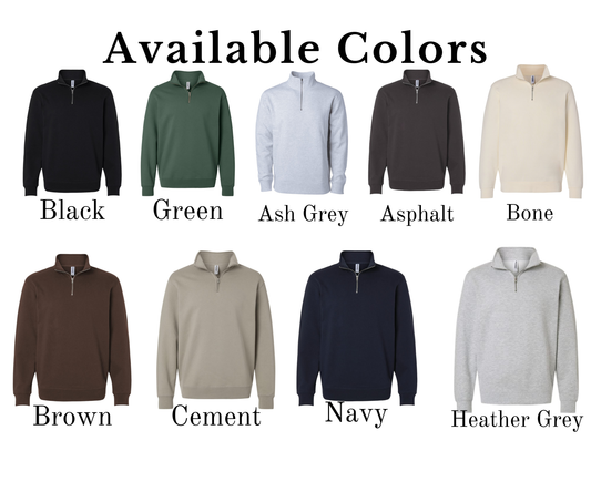 Unisex Mid-weight Quarter Zip