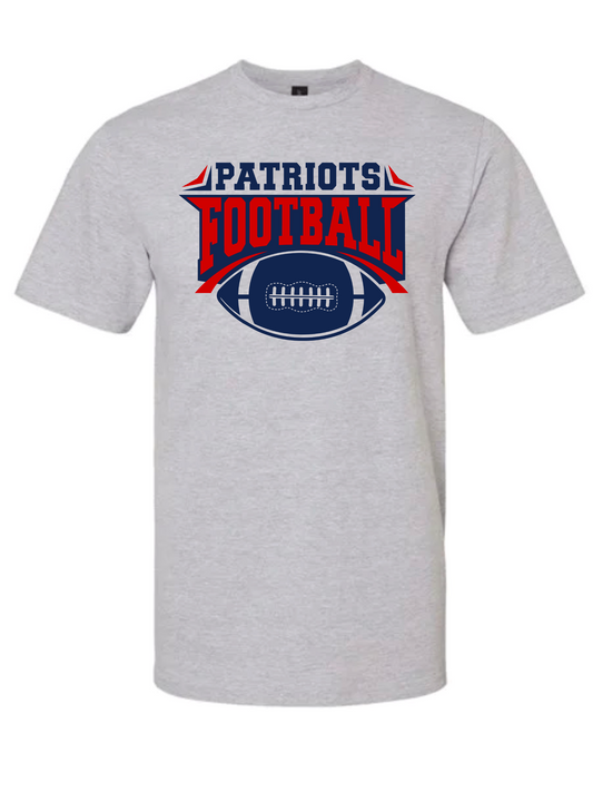 Patriots Football on Gray - #7