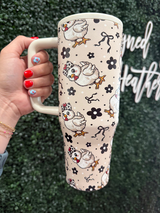 Bows & Chicks 40 oz Tumbler
