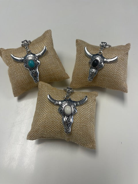 Western Bull Necklace