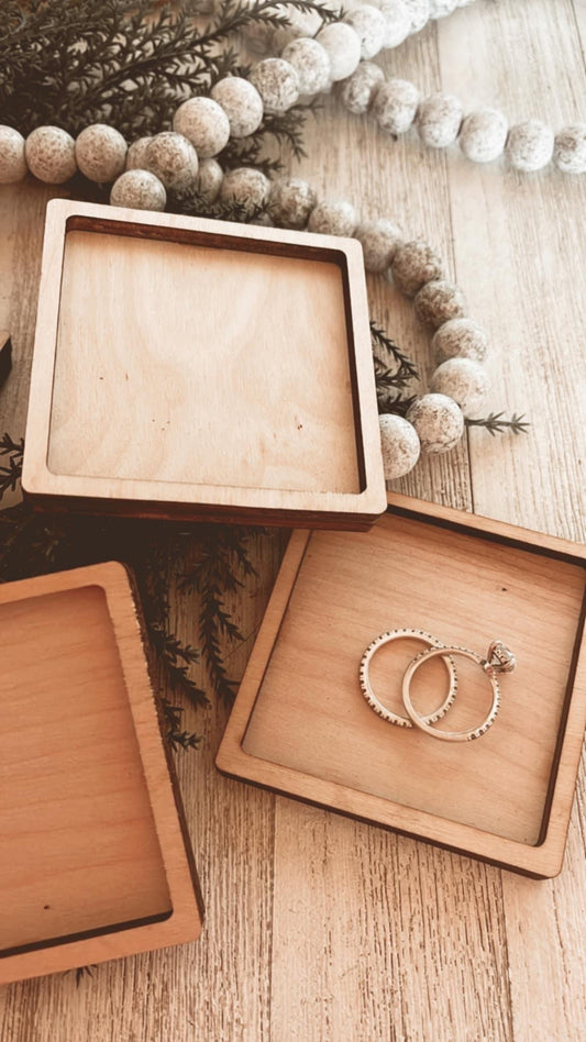 Wooden Ring Tray