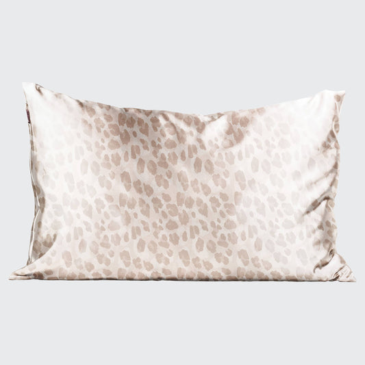 Satin Leopard Pillowcase (Queen/Standard)