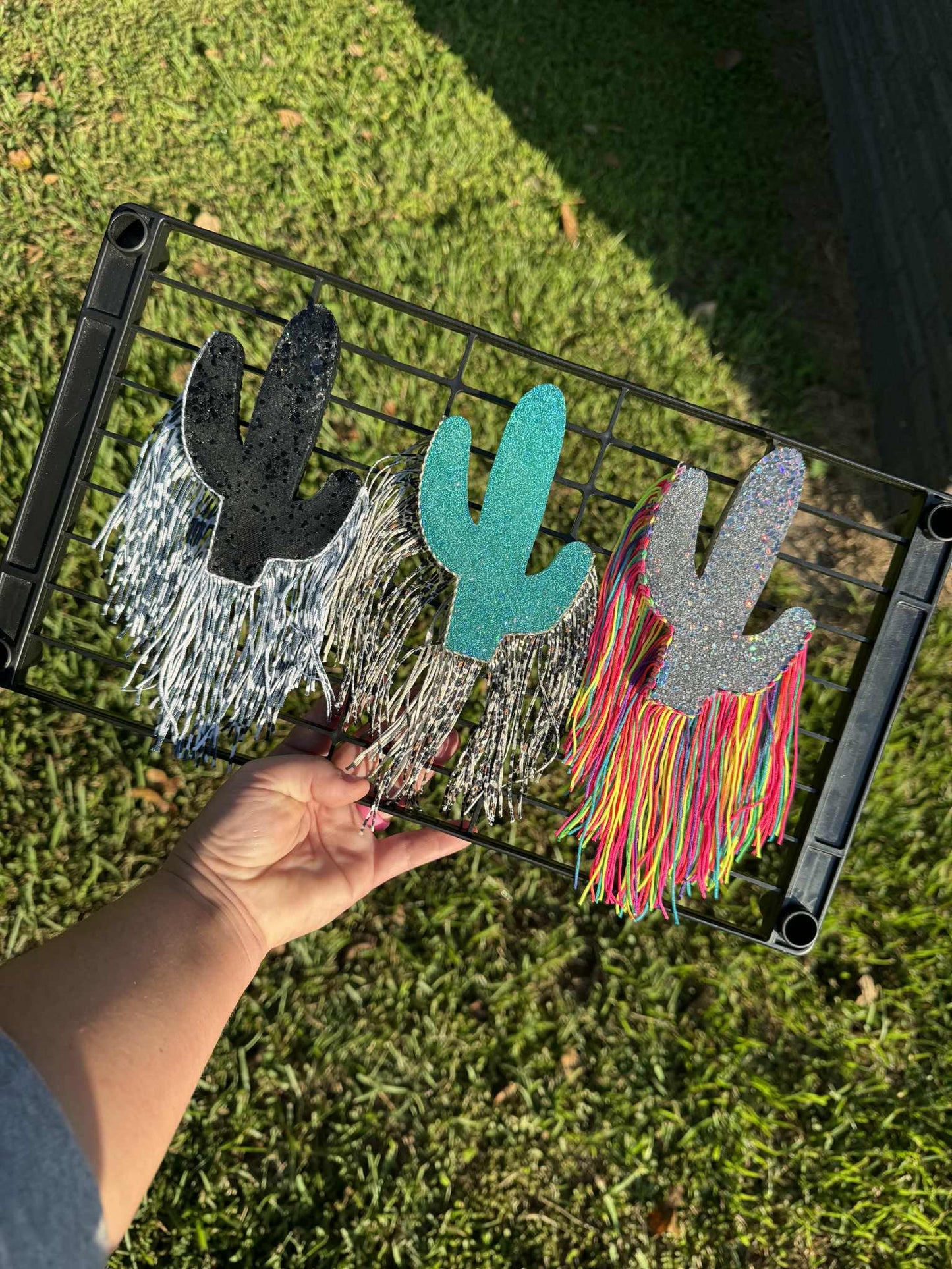 Cactus Fringe Car Freshie